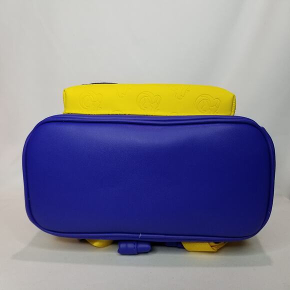 Loungefly NFL Los Angeles Rams Patches Mini Backpack NWT - Picture 5 of 6